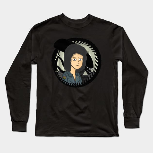 Ripley, signing off Long Sleeve T-Shirt by Raamad